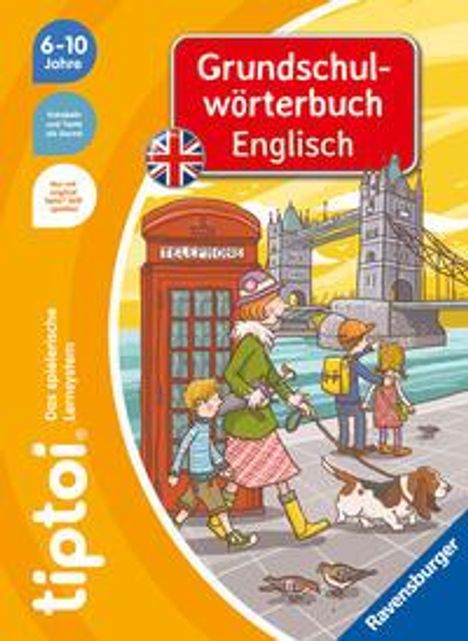 Kirstin Jebautzke: tiptoi® Grundschulwörterbuch Englisch, Buch