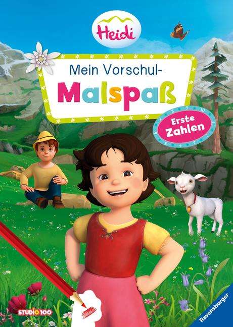 Heidi: Mein Vorschul-Malspaß Erste Zahlen, Buch