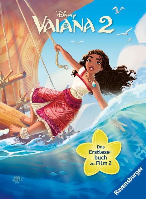 Disney: Vaiana 2 - Das offizielle Erstlesebuch zu Film 2 | zum Vorlesen oder Selbstlesen | für Kinder ab 7 Jahren | Kinderbuch mit Bildern von Disney, Buch