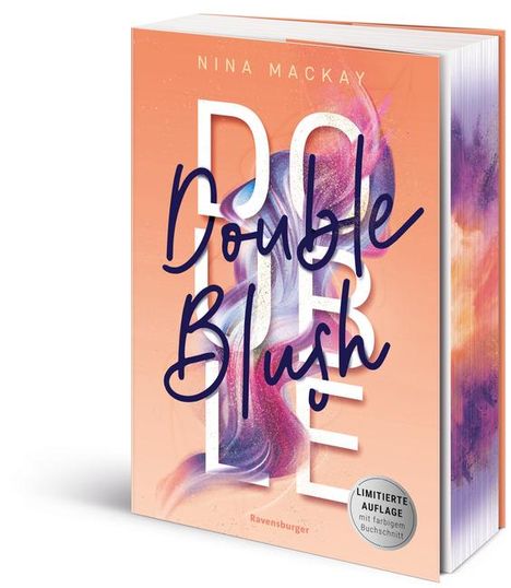 Nina Mackay: Doppelgänger-Agentur, Band 2: Double Blush (Humorvolle New-Adult-Romance für alle Fans von Kiss Me Once | Limitierte Auflage mit Farbschnitt), Buch