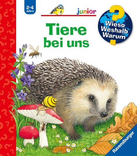 Patricia Mennen: Wieso? Weshalb? Warum? junior: Tiere bei uns (Band 33), Buch