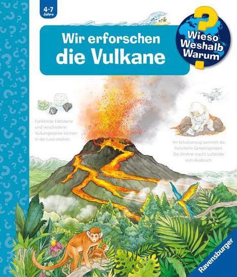 Sandra Noa: Wieso? Weshalb? Warum?, Band 4: Wir erforschen die Vulkane, Buch