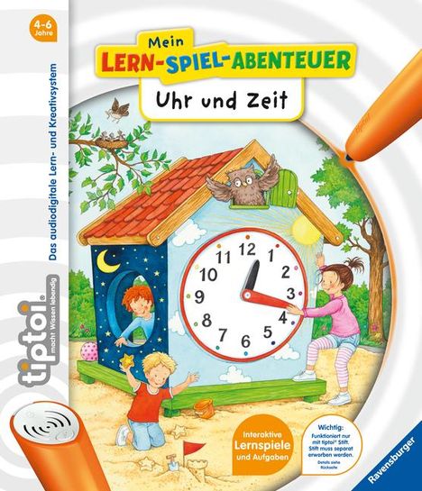 Heike Tober: tiptoi® Uhr und Zeit, Buch