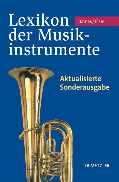 Anthony Baines: Lexikon der Musikinstrumente, Buch