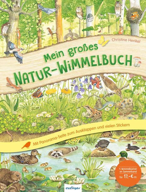 Mein großes Natur-Wimmelbuch, Buch