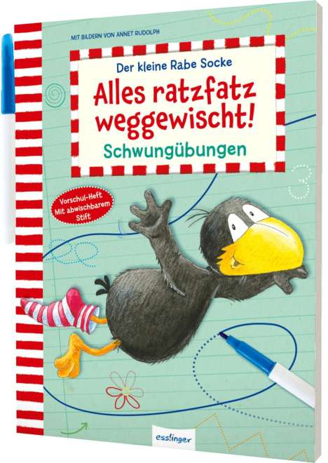Der kleine Rabe Socke: Alles ratzfatz weggewischt!, Buch