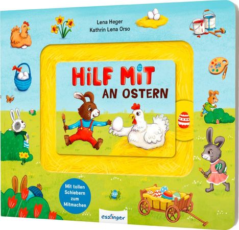 Meine Schiebebahn-Pappe: Hilf mit an Ostern, Buch