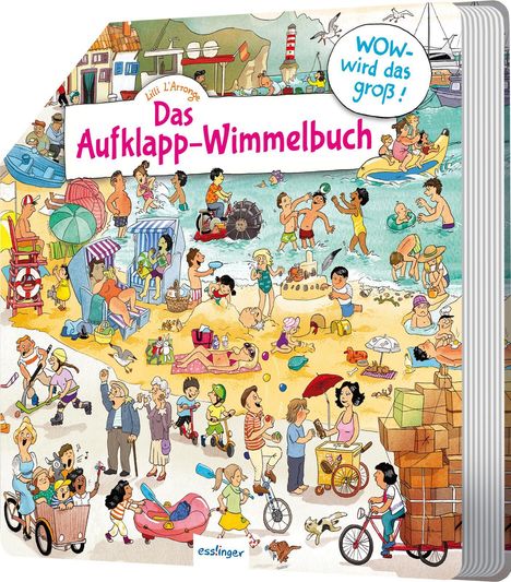 Das Aufklapp-Wimmelbuch, Buch