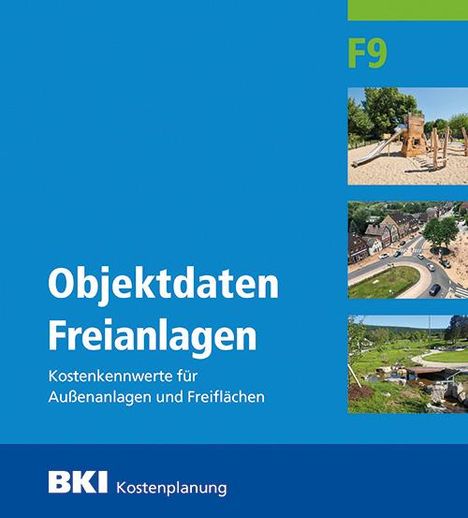 BKI Objektdaten Freianlagen F9, Buch