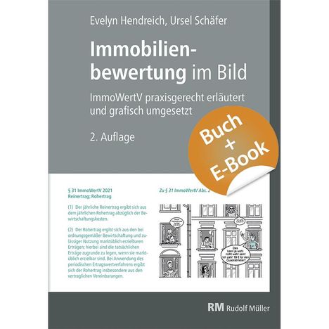 Evelyn Hendreich: Immobilienbewertung im Bild - mit E-Book (PDF), Buch
