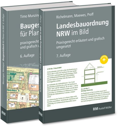 Dirk Richelmann: Buchpaket: Baugesetzbuch für Planer im Bild &amp; Landesbauordnung NRW im Bild, Buch