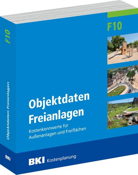 BKI Objektdaten Freianlagen F10, Buch