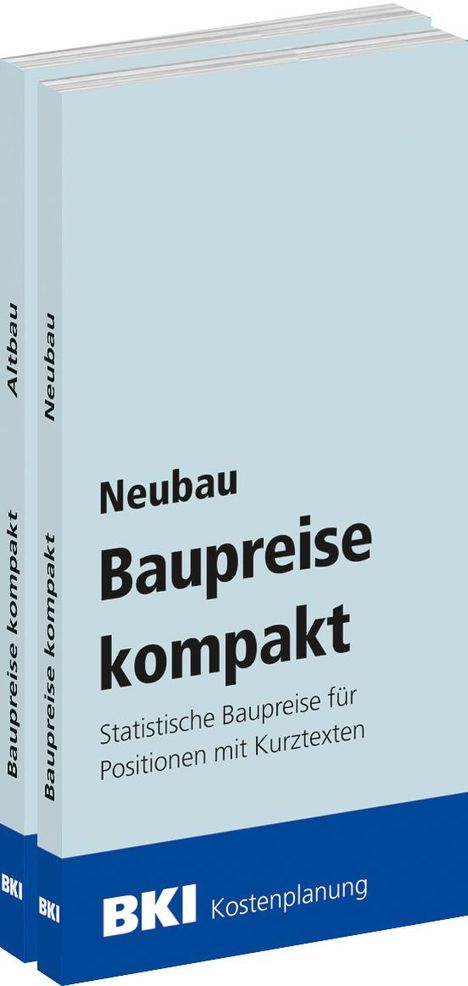 BKI Baupreise kompakt 2025 - Neubau + Altbau, Buch