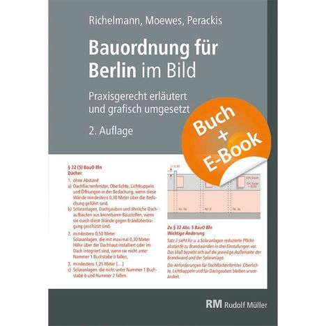 Dirk Richelmann: Bauordnung für Berlin im Bild mit E-Book (PDF), Buch