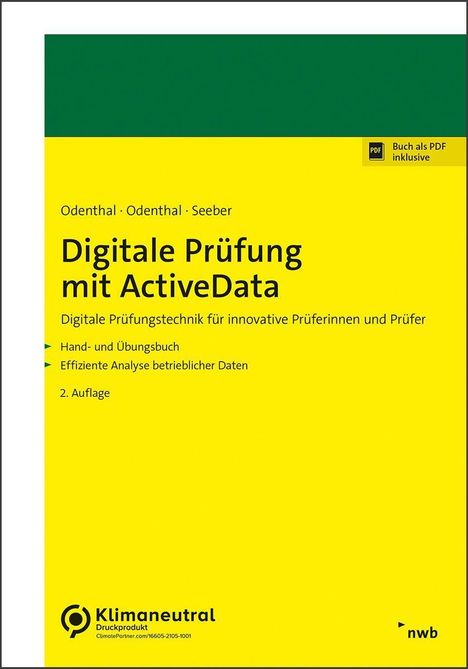 Ute Seeber: Digitale Prüfung mit ActiveData, 1 Buch und 1 Diverse