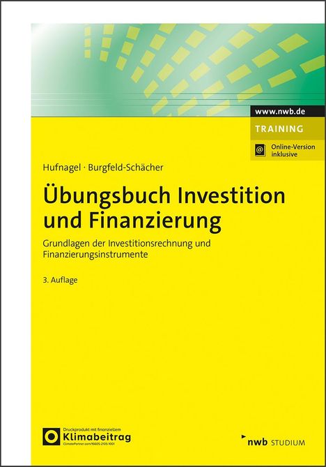 Wolfgang Hufnagel: Übungsbuch Investition und Finanzierung, 1 Buch und 1 Diverse