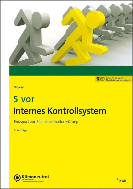 Hans J. Nicolini: 5 vor Internes Kontrollsystem, 1 Buch und 1 Diverse
