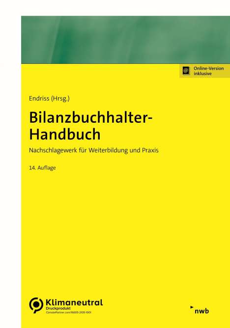 Bilanzbuchhalter-Handbuch, 1 Buch und 1 Diverse