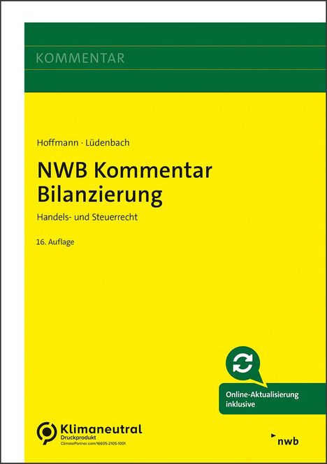 Norbert Lüdenbach: NWB Kommentar Bilanzierung, Diverse