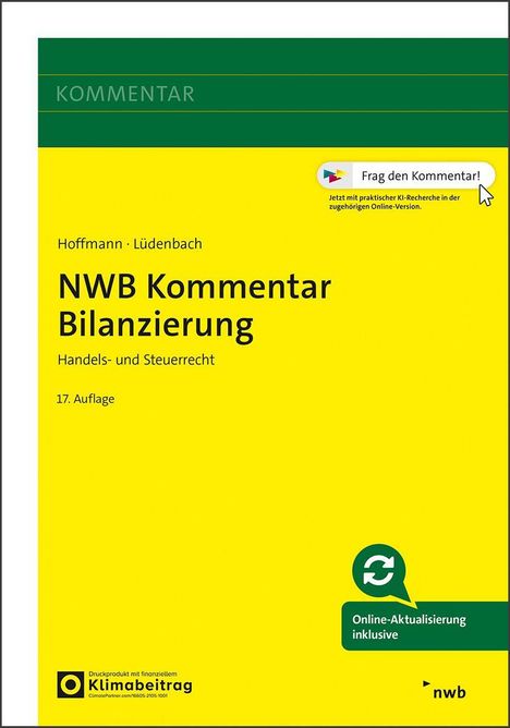 Norbert Lüdenbach: NWB Kommentar Bilanzierung, 1 Buch und 1 Diverse