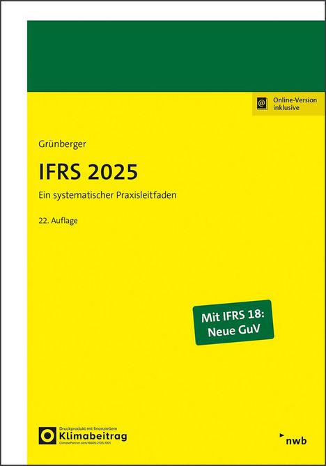 David Grünberger: Ifrs 2025, 1 Buch und 1 Diverse