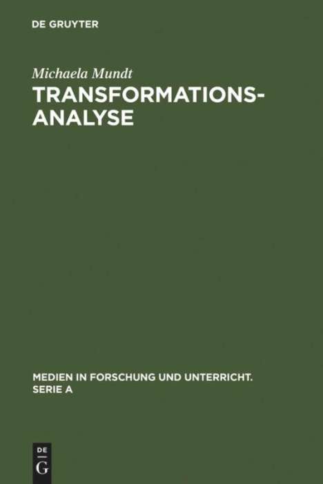 Michaela Mundt: Transformationsanalyse, Buch
