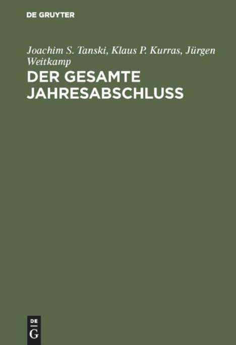 Joachim S. Tanski: Der gesamte Jahresabschluß, Buch