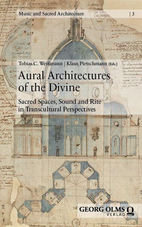 Titel: "Aural Architectures of the Divine." Skizze einer Kuppel im Hintergrund. Verlagslogo unten rechts.