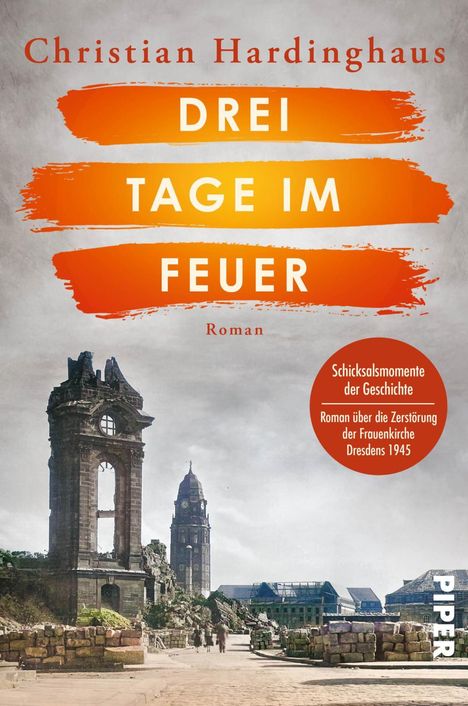 Christian Hardinghaus: Drei Tage im Feuer, Buch