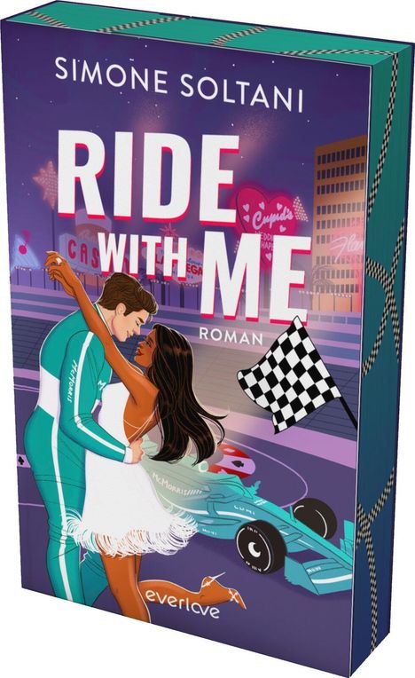 Simone Soltani: Ride with me - Die Rennstrecke ist sein Leben, bis sie ihn aus der Spur bringt, Buch