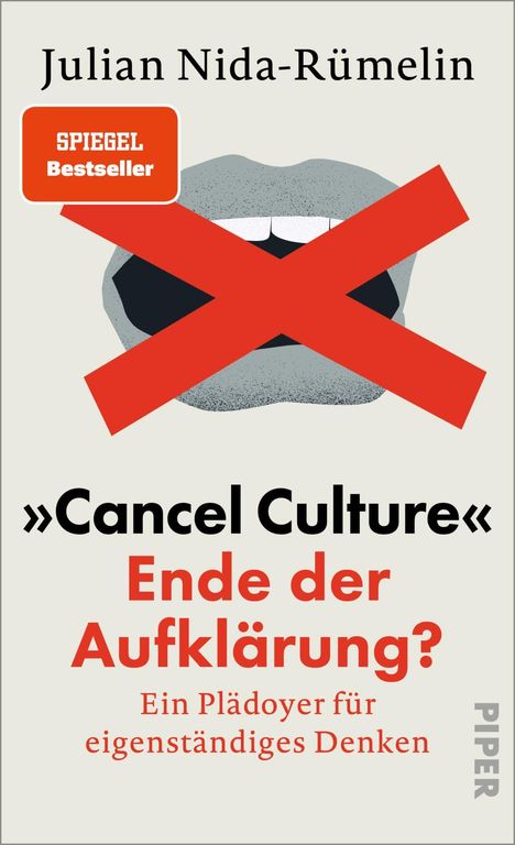 Julian Nida-Rümelin: 'Cancel Culture' - Ende der Aufklärung?, Buch