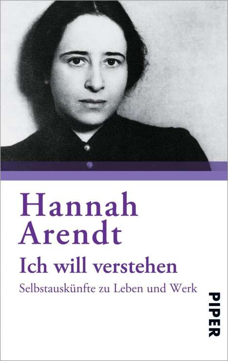 Hannah Arendt: Ich will verstehen, Buch