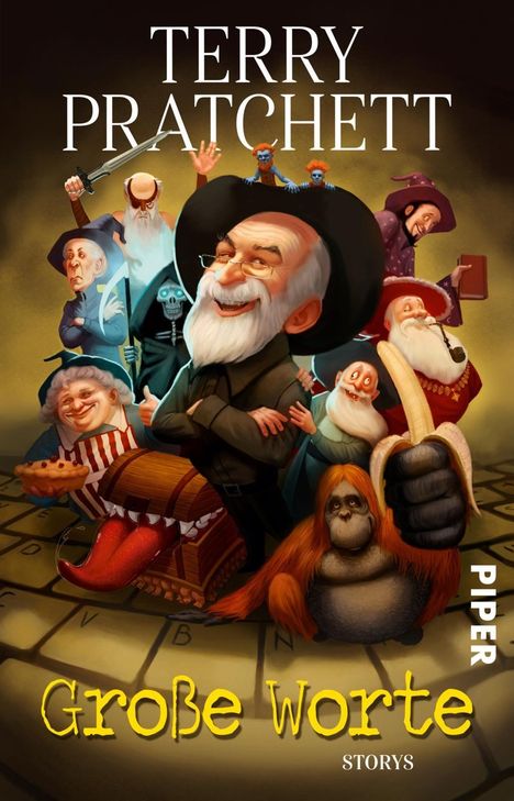 Terry Pratchett: Große Worte, Buch