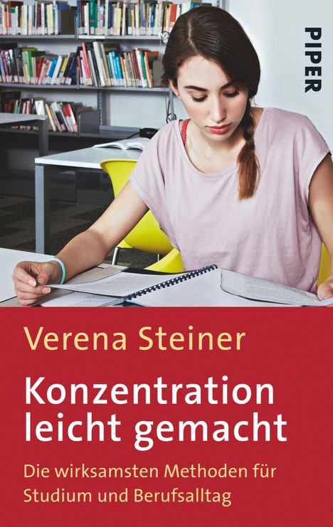 Verena Steiner: Konzentration leicht gemacht, Buch