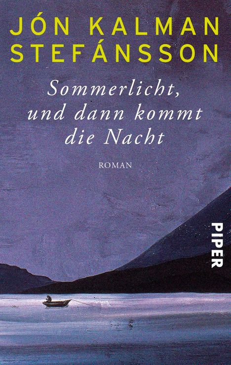 Jón Kalman Stefánsson: Sommerlicht, und dann kommt die Nacht, Buch