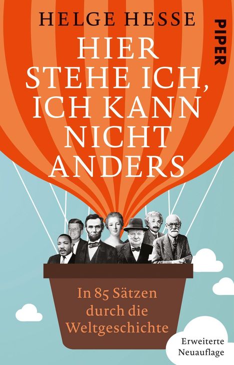 Helge Hesse: Hier stehe ich, ich kann nicht anders, Buch