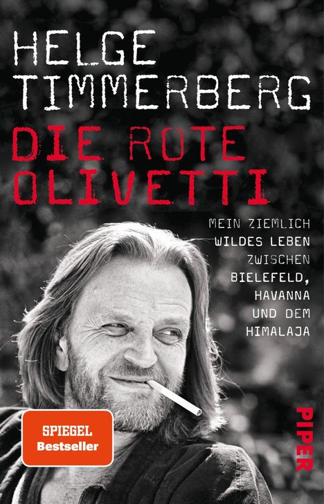 Helge Timmerberg: Die rote Olivetti, Buch