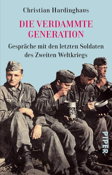 Christian Hardinghaus: Die verdammte Generation, Buch