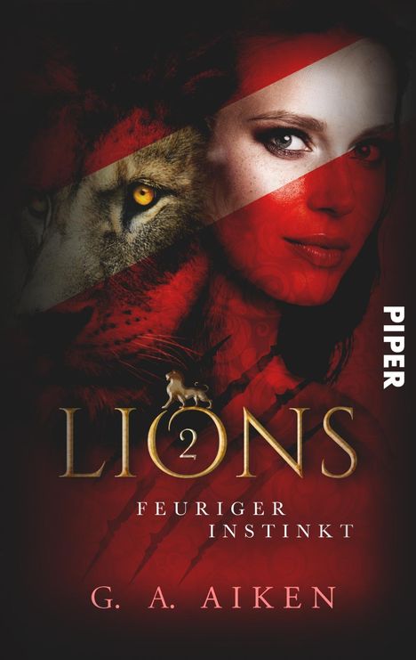 G. A. Aiken: Lions - Feuriger Instinkt, Buch