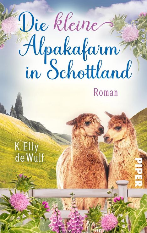 K. Elly de Wulf: Blue Skye - Die kleine Alpakafarm in Schottland, Buch