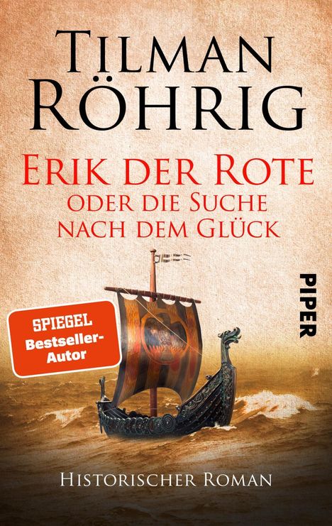 Tilman Röhrig: Erik der Rote oder die Suche nach dem Glück, Buch