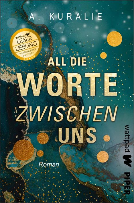 A. Kuralie: All die Worte zwischen uns, Buch