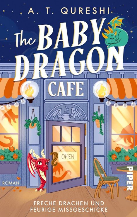 A. T. Qureshi: The Baby Dragon Café, Buch