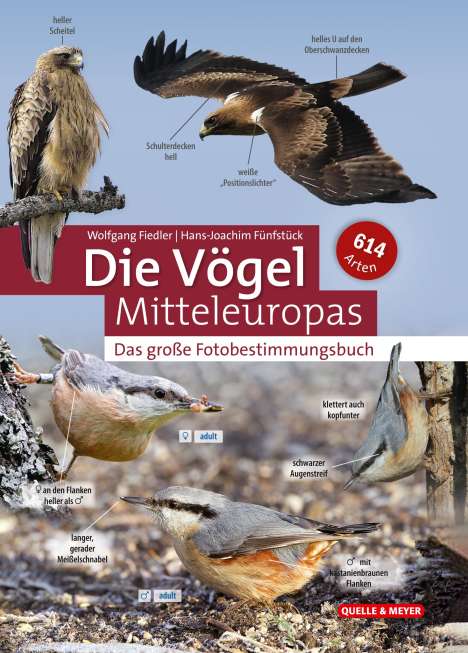 Wolfgang Fiedler: Die Vögel Mitteleuropas, Buch