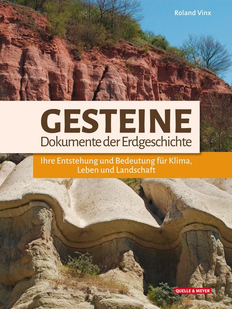 Roland Vinx: Gesteine - Dokumente der Erdgeschichte, Buch