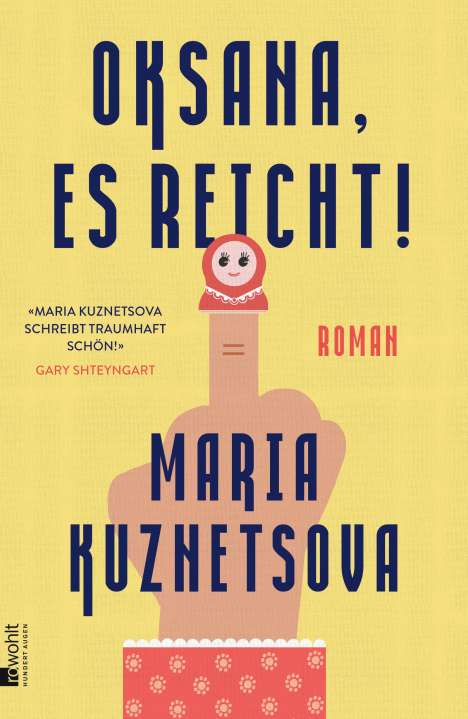 Maria Kuznetsova: Oksana, es reicht!, Buch