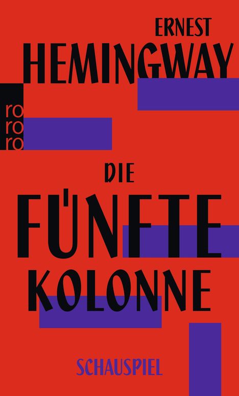 Ernest Hemingway: Die fünfte Kolonne, Buch