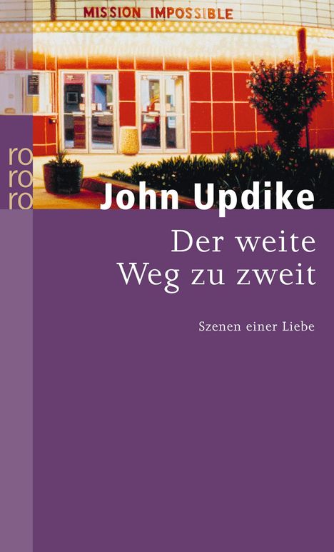 John Updike: Der weite Weg zu zweit, Buch