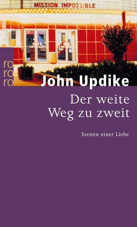 John Updike: Der weite Weg zu zweit, Buch