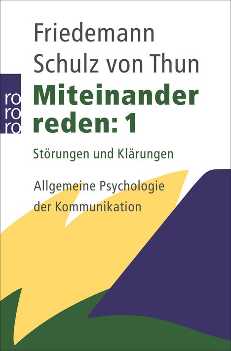 Friedemann Schulz von Thun: Miteinander reden 1, Buch